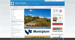 Desktop Screenshot of comune.manzano.ud.it